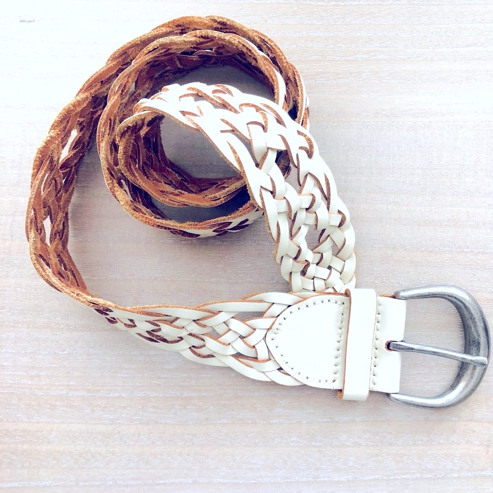 AEO Braided Leather Belt
